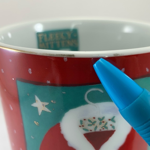 Santa Clothes for Christmas Eve Deliveries Coffee Mug Dept 56 Judith Glover 1999 - Picture 3 of 6